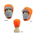 Unisex Ski or Cycling Waterproof Hats with Windproof Mask and Adjustable Velcro